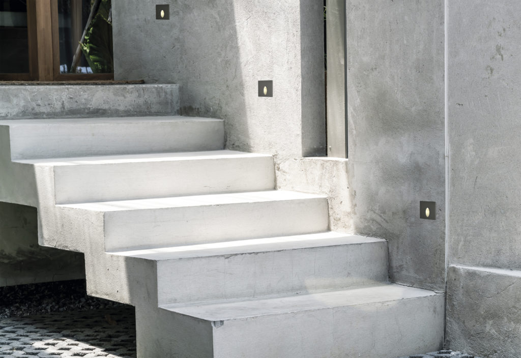 concrete stair step